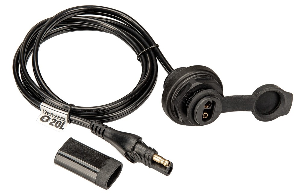 Tecmate OptiMate SAE Socket Front Panel Mount Cable (O-20L)