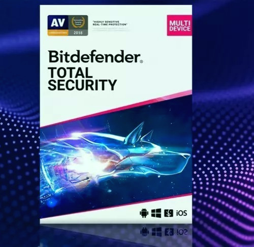 Bitdefender Total Security – 3 Years / 1  Windows PC | Latest Version