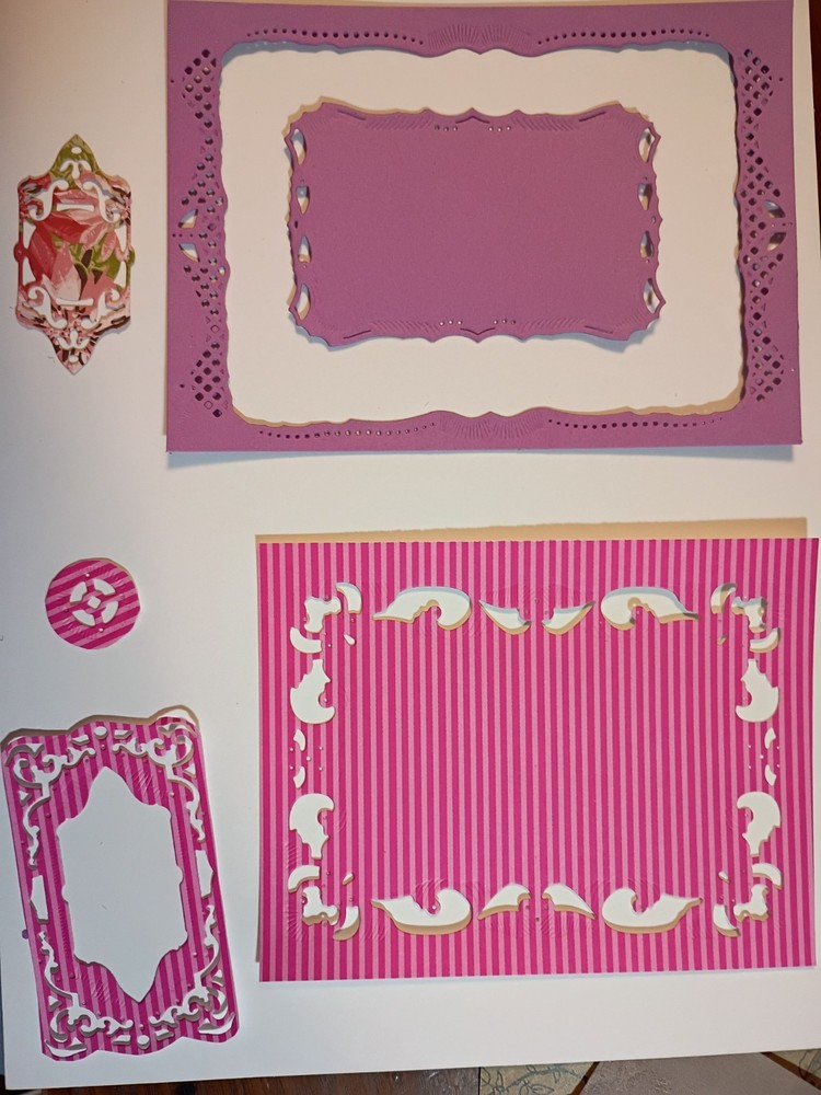 Spellbinders Ornate Rectangle Nested Dies