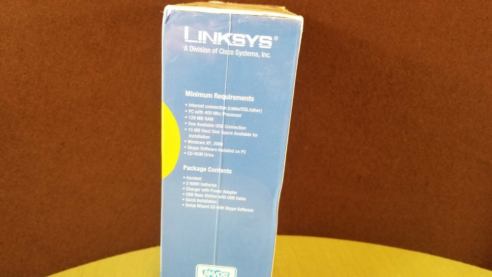 Linksys Skype Wireless Internet Telephone Kit CIT200