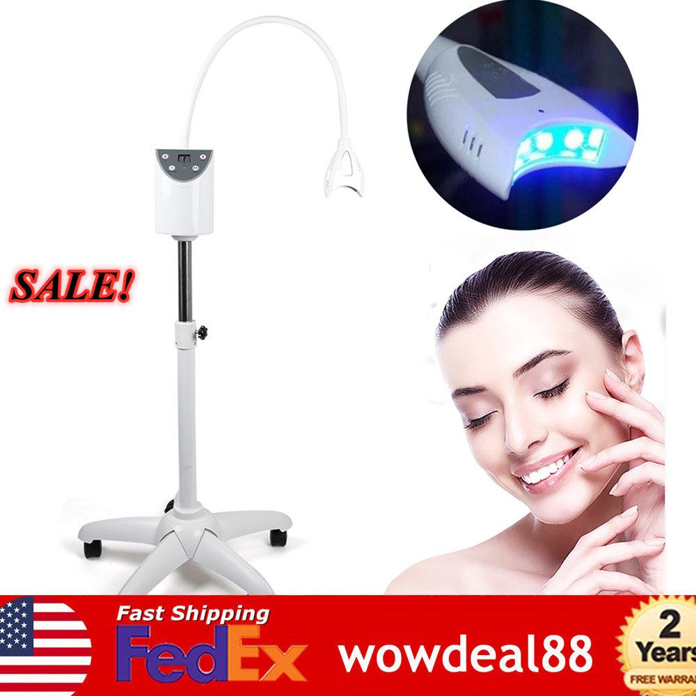 Dental Mobile Teeth Whitening Machine Lamp Bleaching Cold LED Light Accelerator