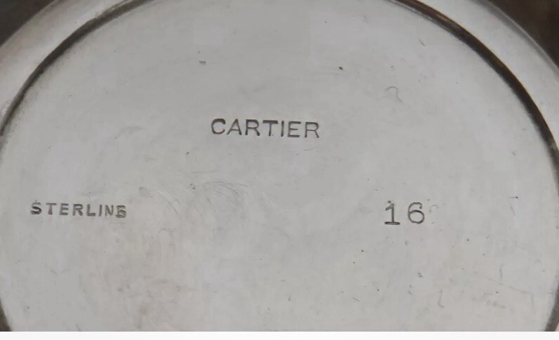 Cartier Sterling Silver Jigger Shot Cup