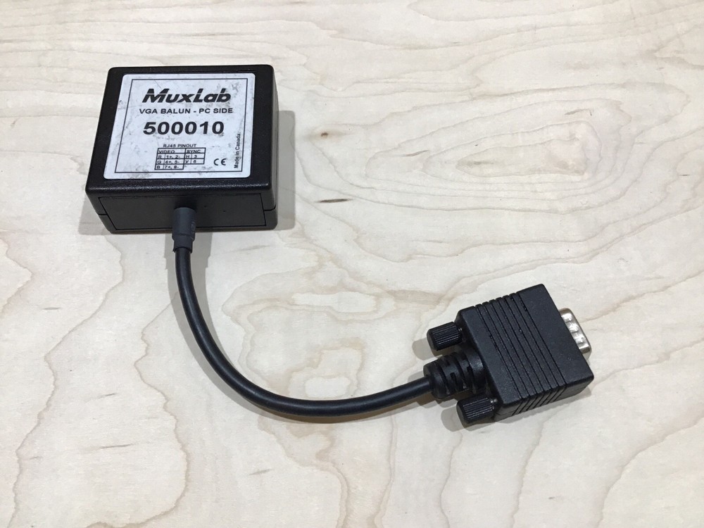 MuxLab 500010 VGA Balun - PC Side Module