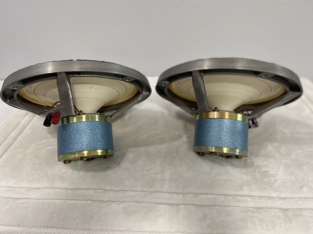 Pair HARTLEY - LUTH 220 MSG Pull Range ALNICO 10inch Speakers
