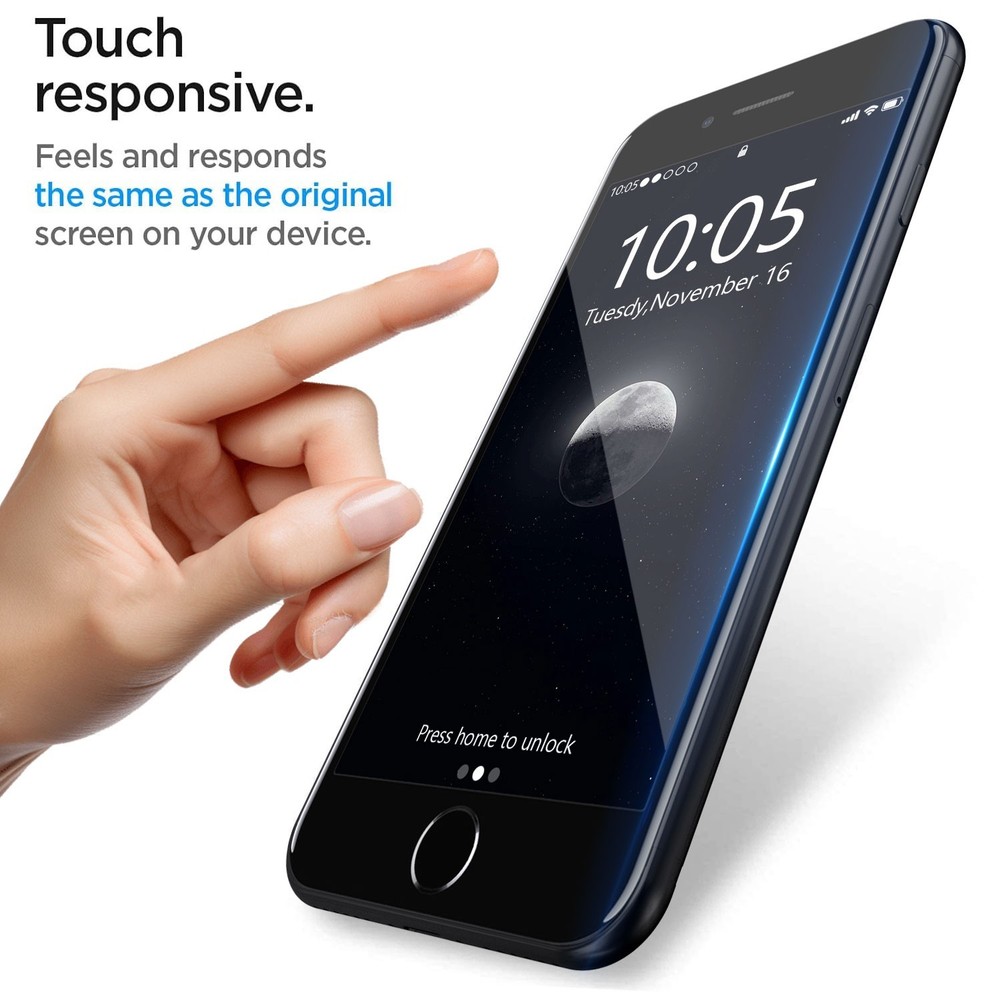 4x Full Coverage Clear Tempered Glass Screen Protectors For iPhone SE 2020/2022