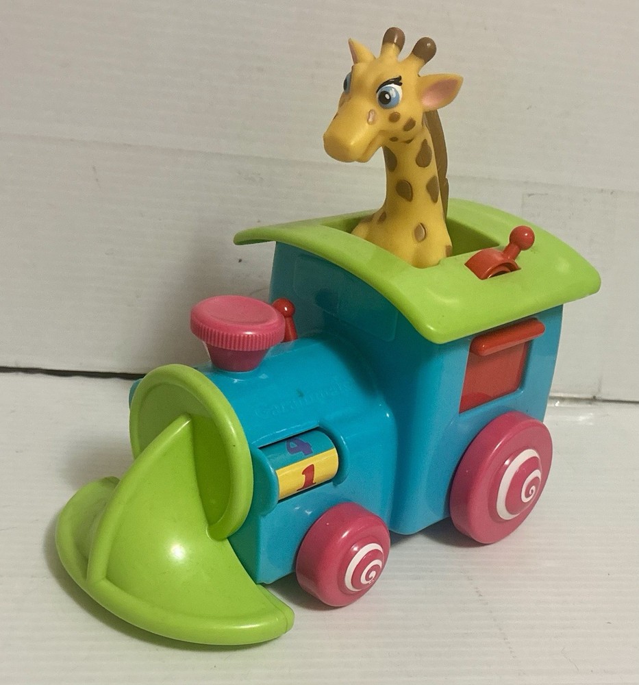 Rare Vintage Garanimals All Aboard Activity Train Engine Giraffe Engineer HTF FS