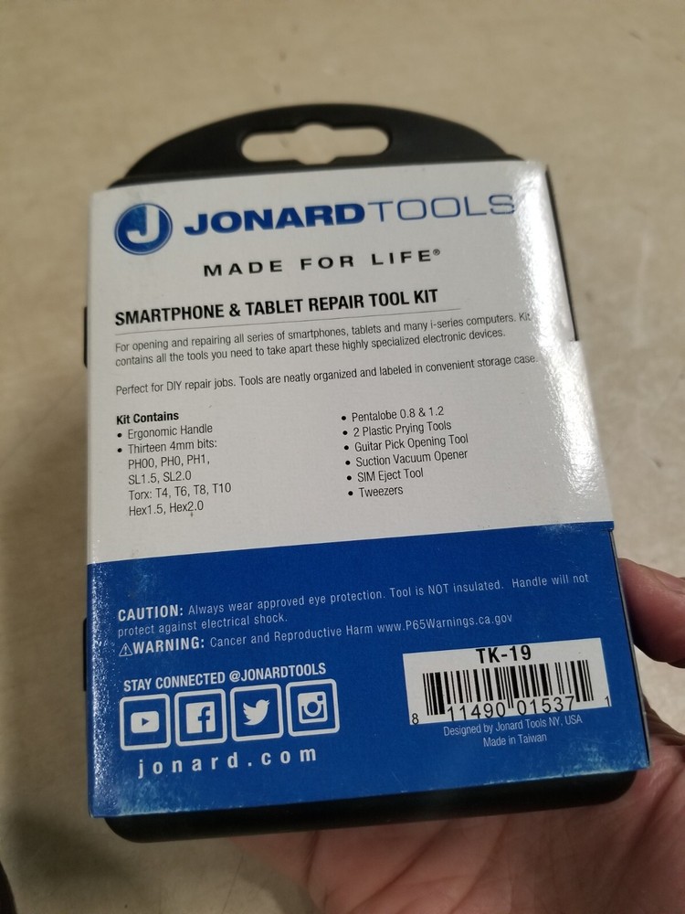 Jonard Tools Tk-19 Communications Tool Kit, 19 Pcs