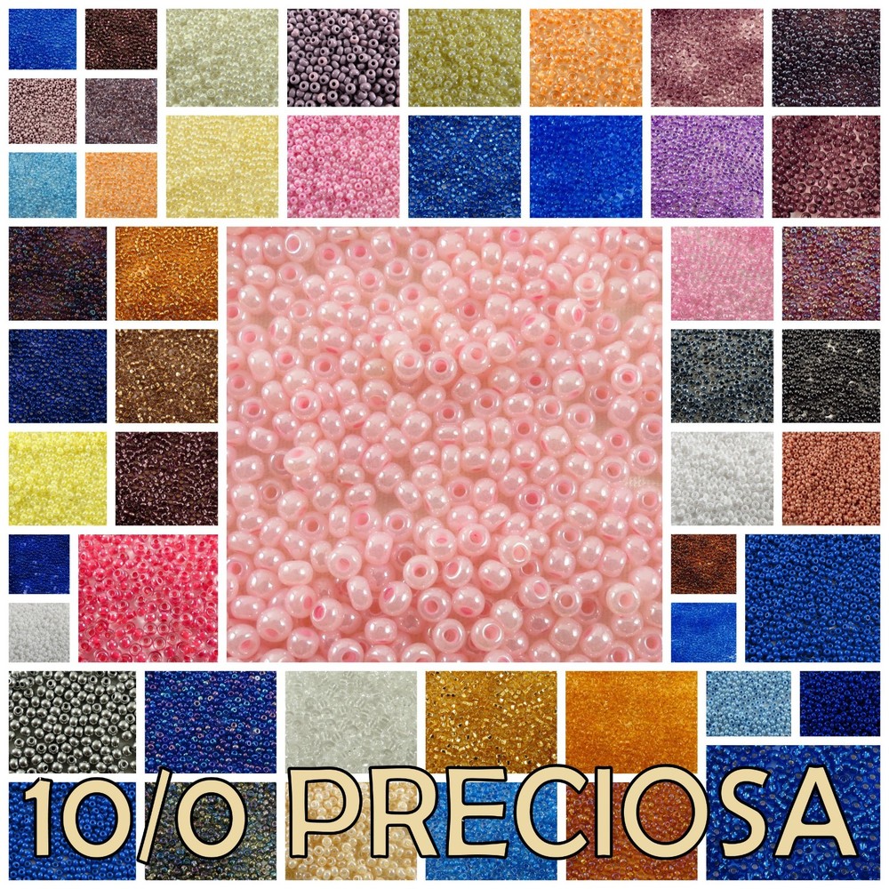 10/0 Preciosa Czech Seed Beads 00050-47113