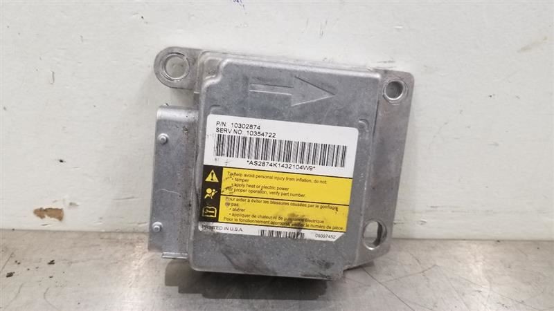 05 CHEVY CORVETTE SRS RESTRAINT CONTROL MODULE 10302874