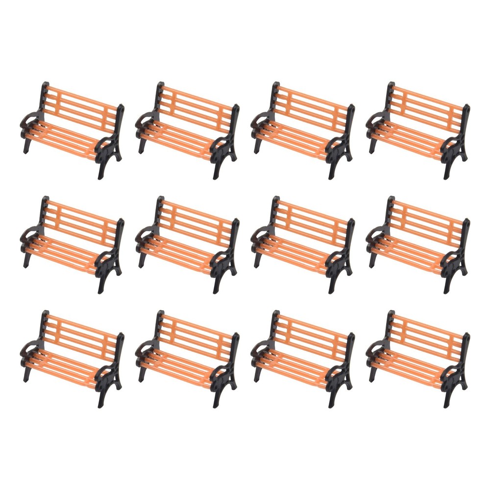 Model Train Model High Quality Model Park Bench Park Layout Settee Street
