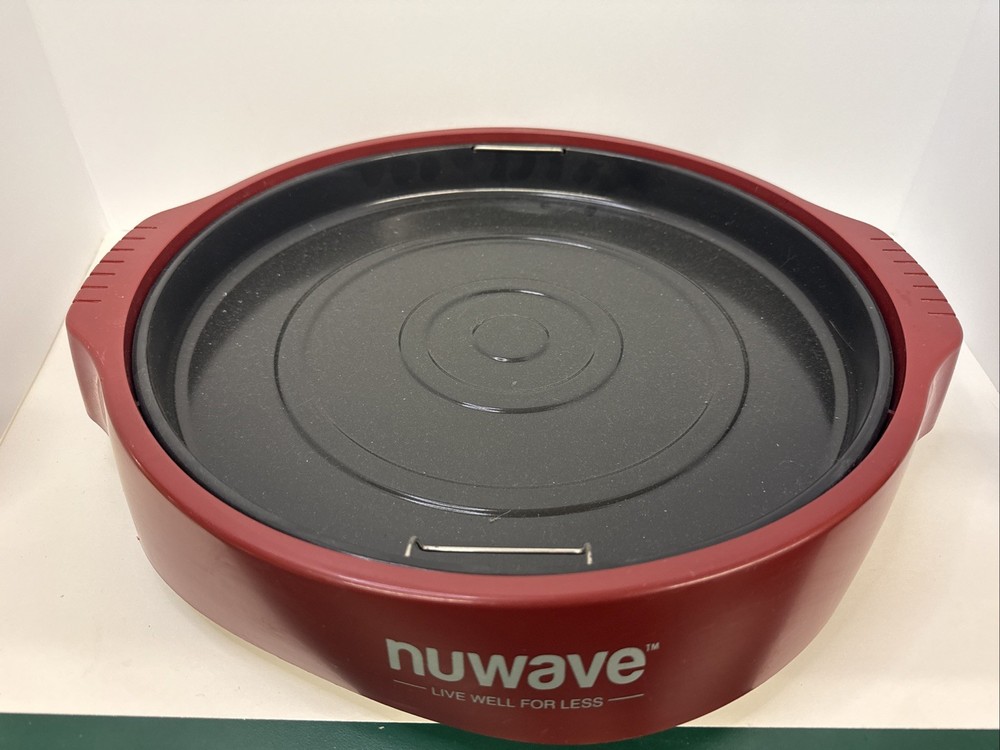 Nuwave Pro Plus Infrared Oven Base Drip Pan and Rack Red Replacement Parts