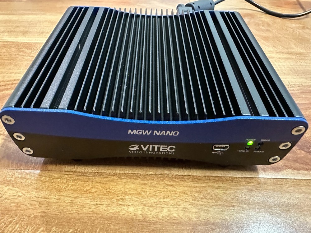 VITEC MGW Nano Encoder Sys-NANO A1649089 With AC Adapter