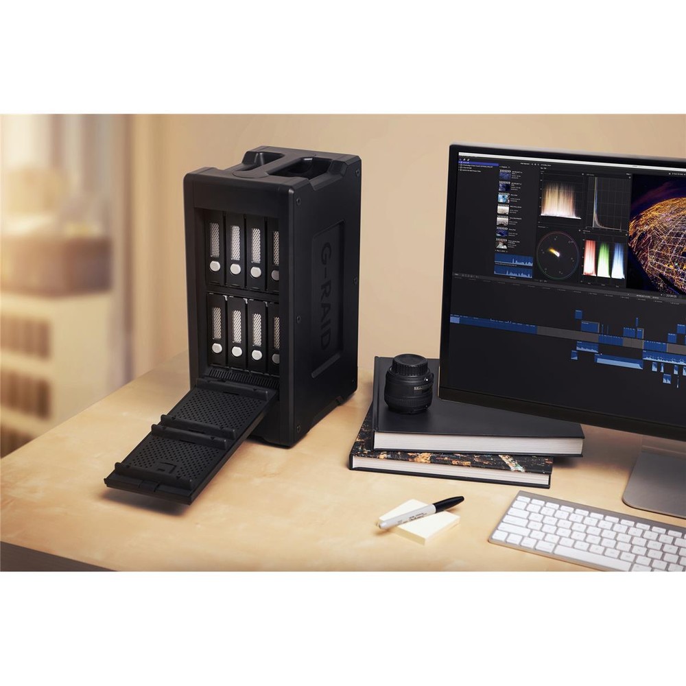 SanDisk Professional G-RAID Shuttle 8-Bay Thunderbolt 3 RAID Array w/144TB HDD