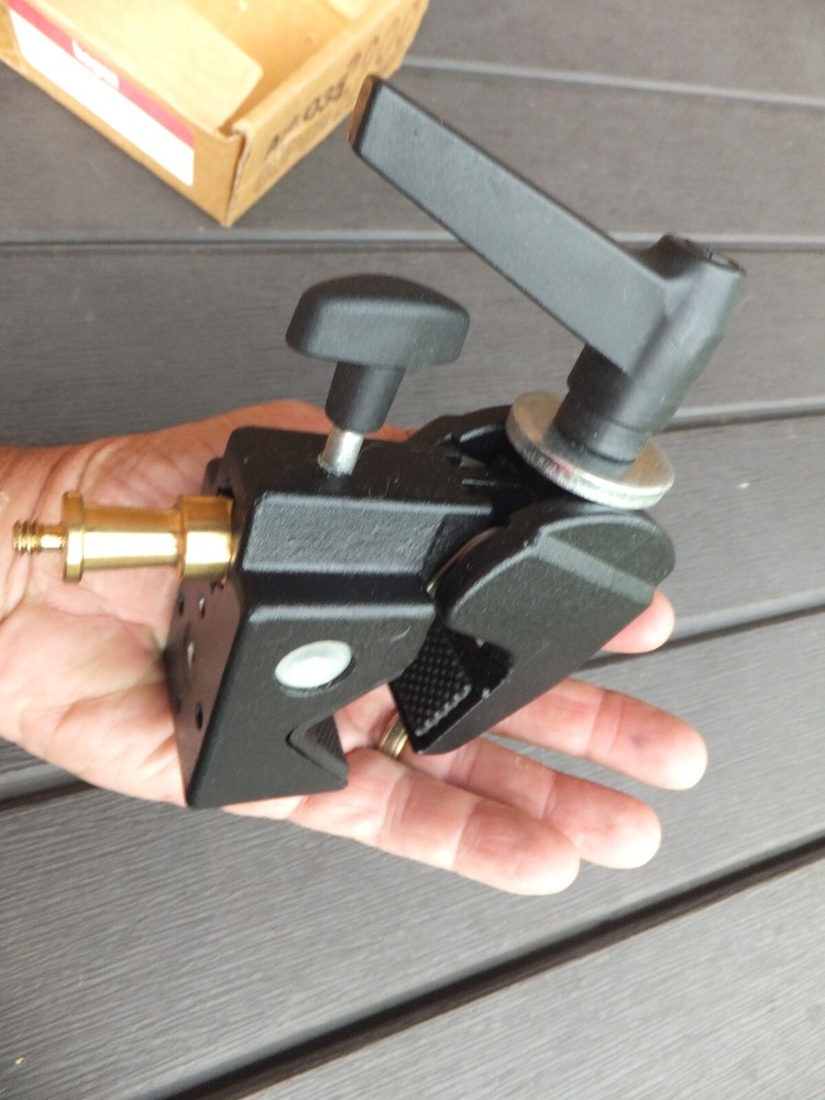 Bogen 2900 Super Clamp Art. 035 W/ Standard Stud - Lighting Support