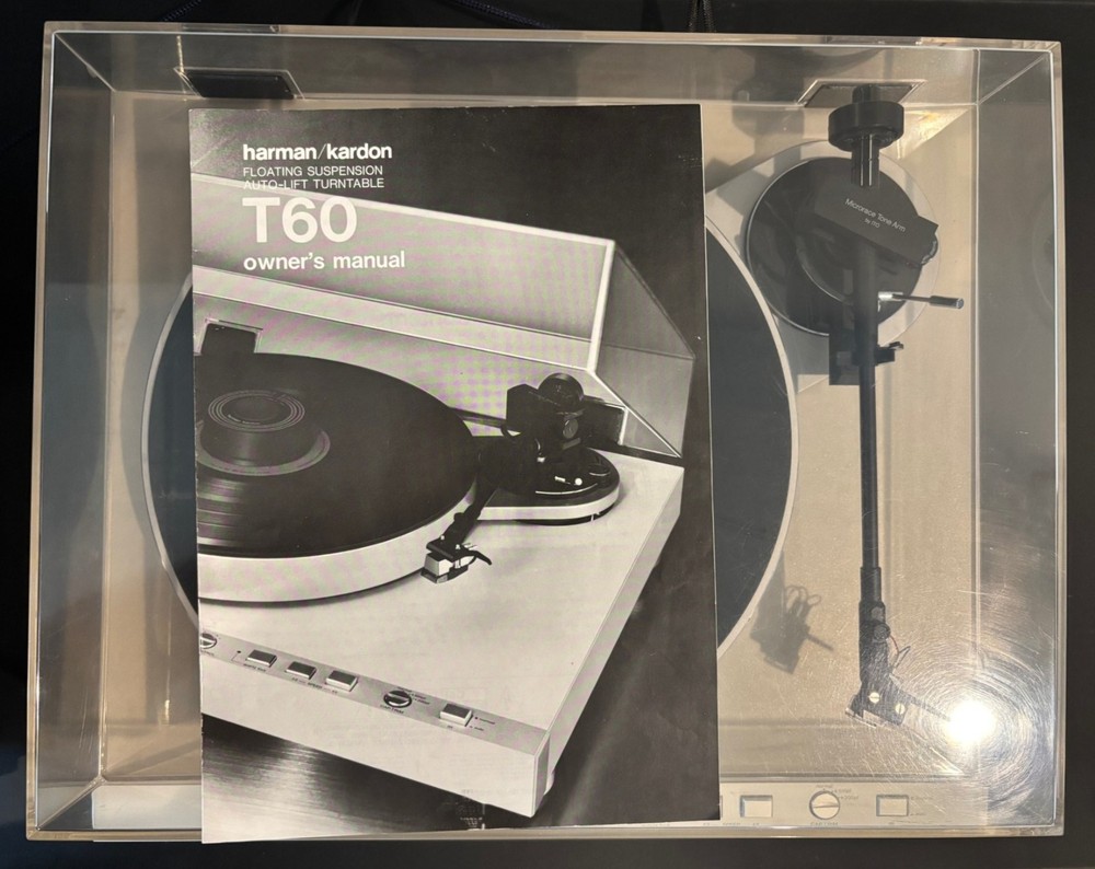 Harmon Kardon T60 Turntable (Shipping Included)