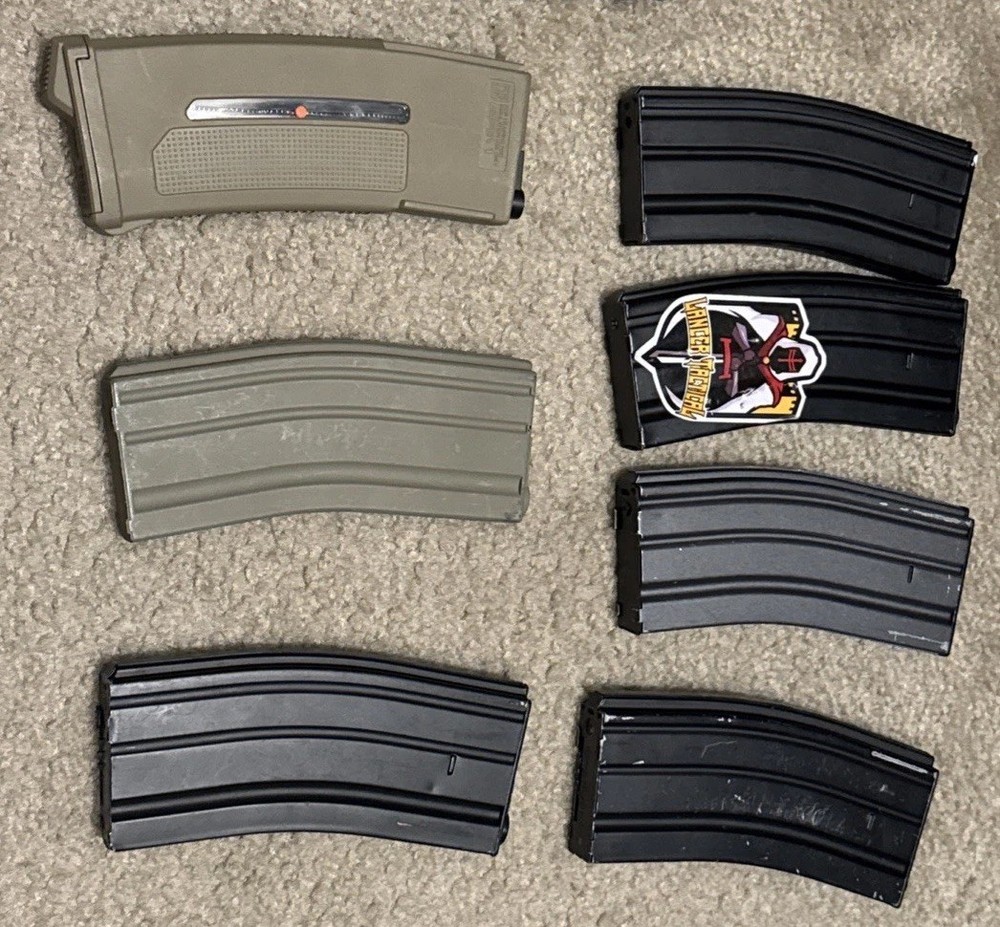 Airsoft M4 Magazine Lot