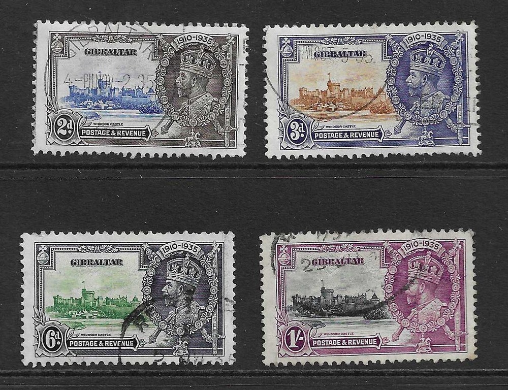 Very fine Gibraltar 1935 Silver Jubilee.
