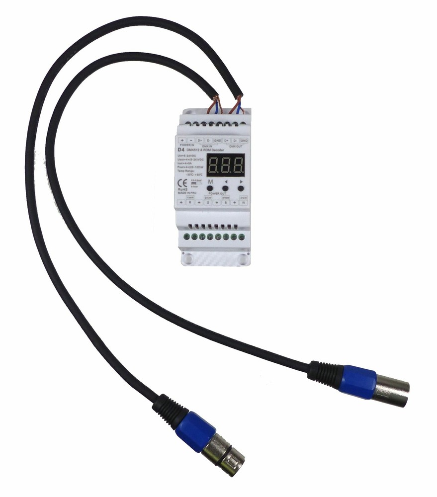 ALZO DMX Decoder - 3-PIN XLR Cord Set