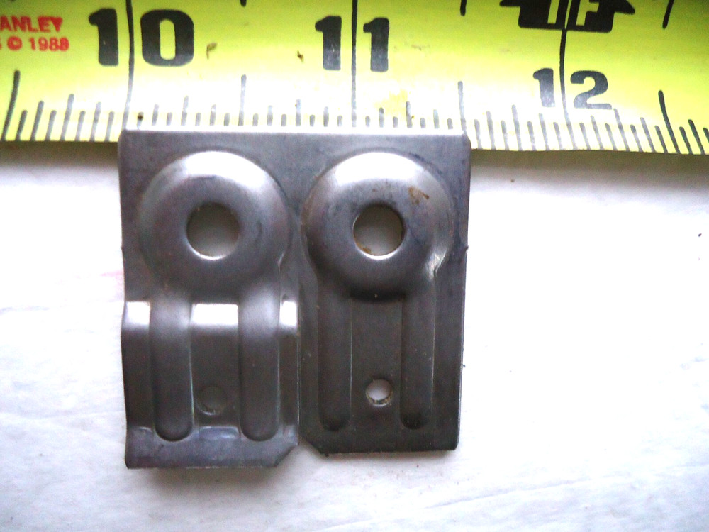 SIX SETS TABLE LEAF ALIGNERS (12 alignment plates) NOTE:ONLY 4 SETS ARE IN PICS