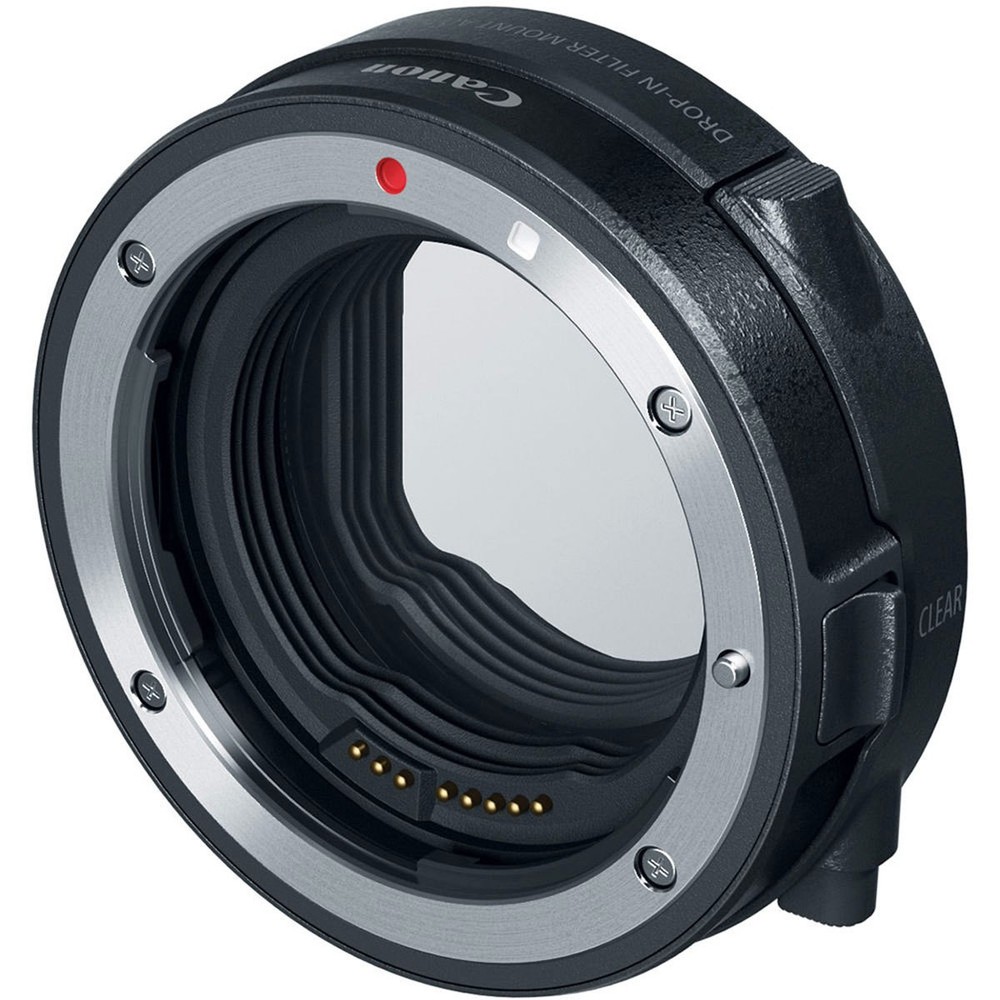 Canon EF-EOS R Drop-In Filter Lens Mount Adapter with Circular Polarizing Filter