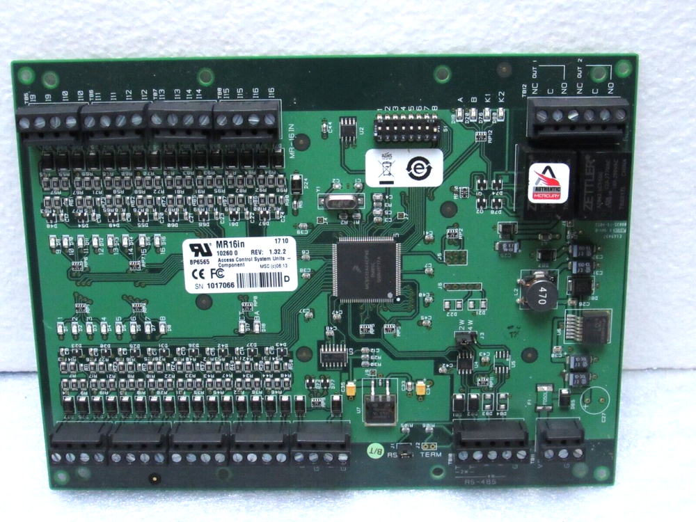 HID Mercury MR16in Serial I/O 16-Input Interface Panel [BIS]