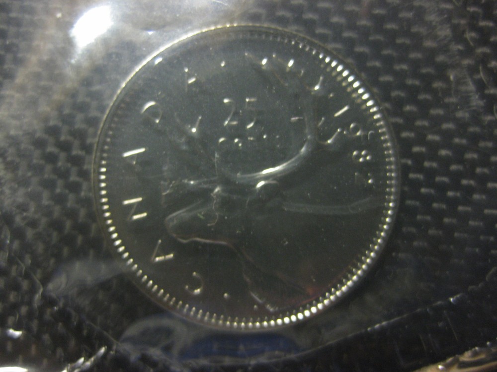 1982 Canadian Prooflike Quarter ($0.25)