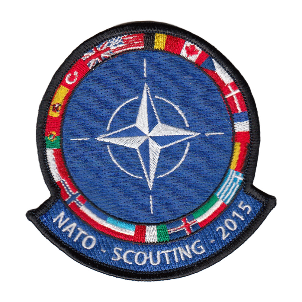 NATO SCOUTING 2015 CHEST PATCH