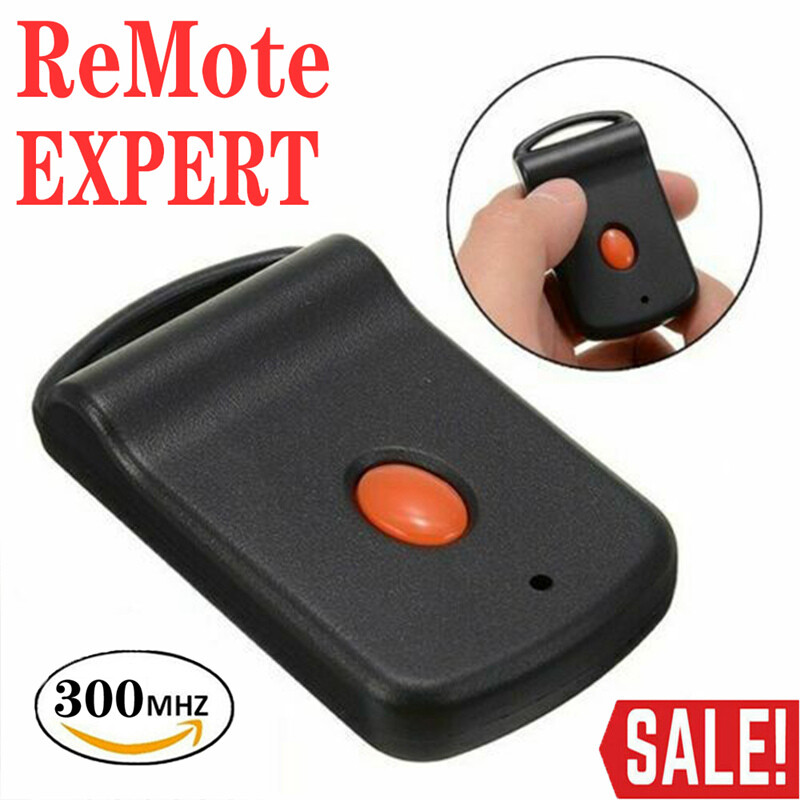 2PC Remote Control Garage Door Gate Opener Transmitter 10 Digit Pins Code 300MHz