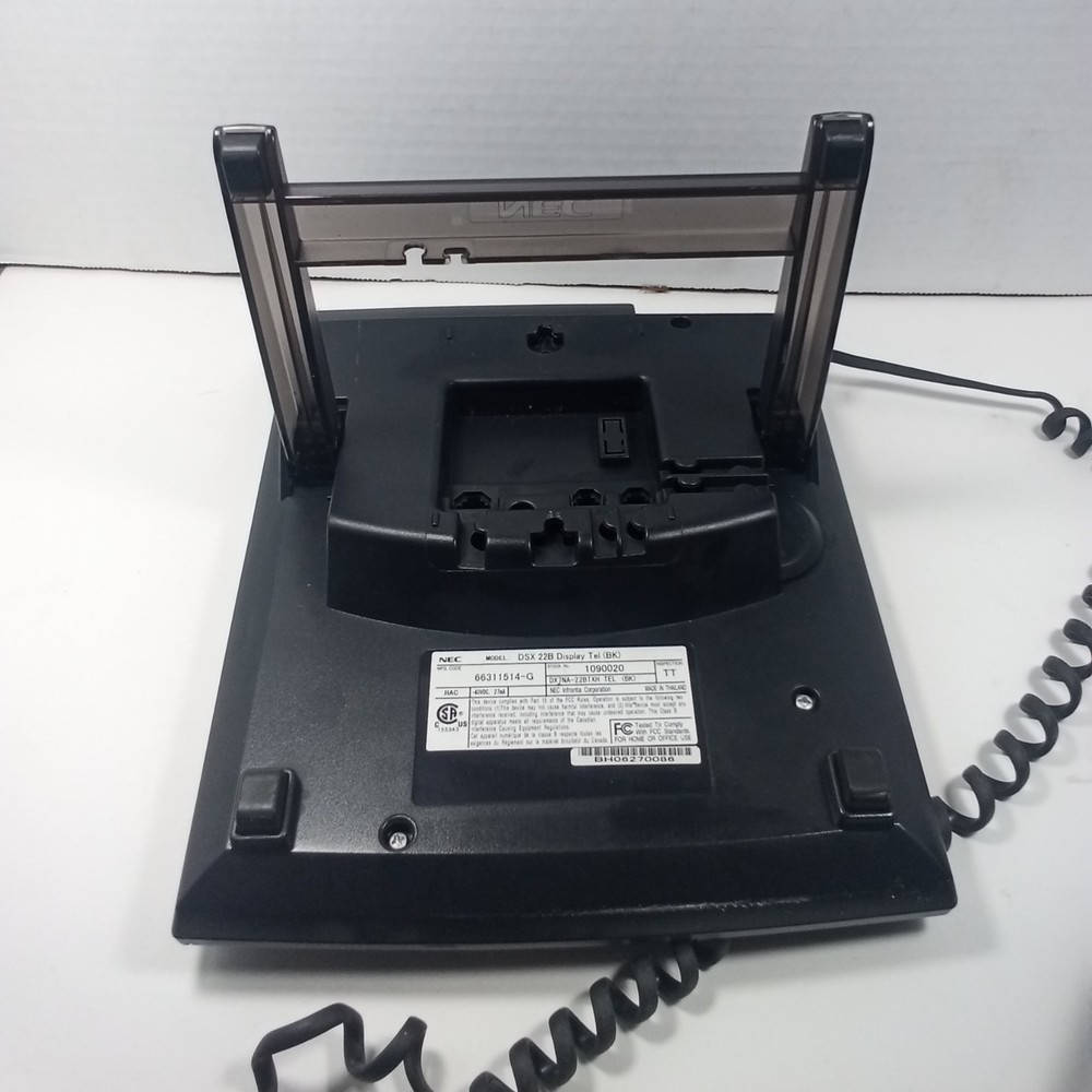 NEC DSX 22B Backlit Digital Phone - Black