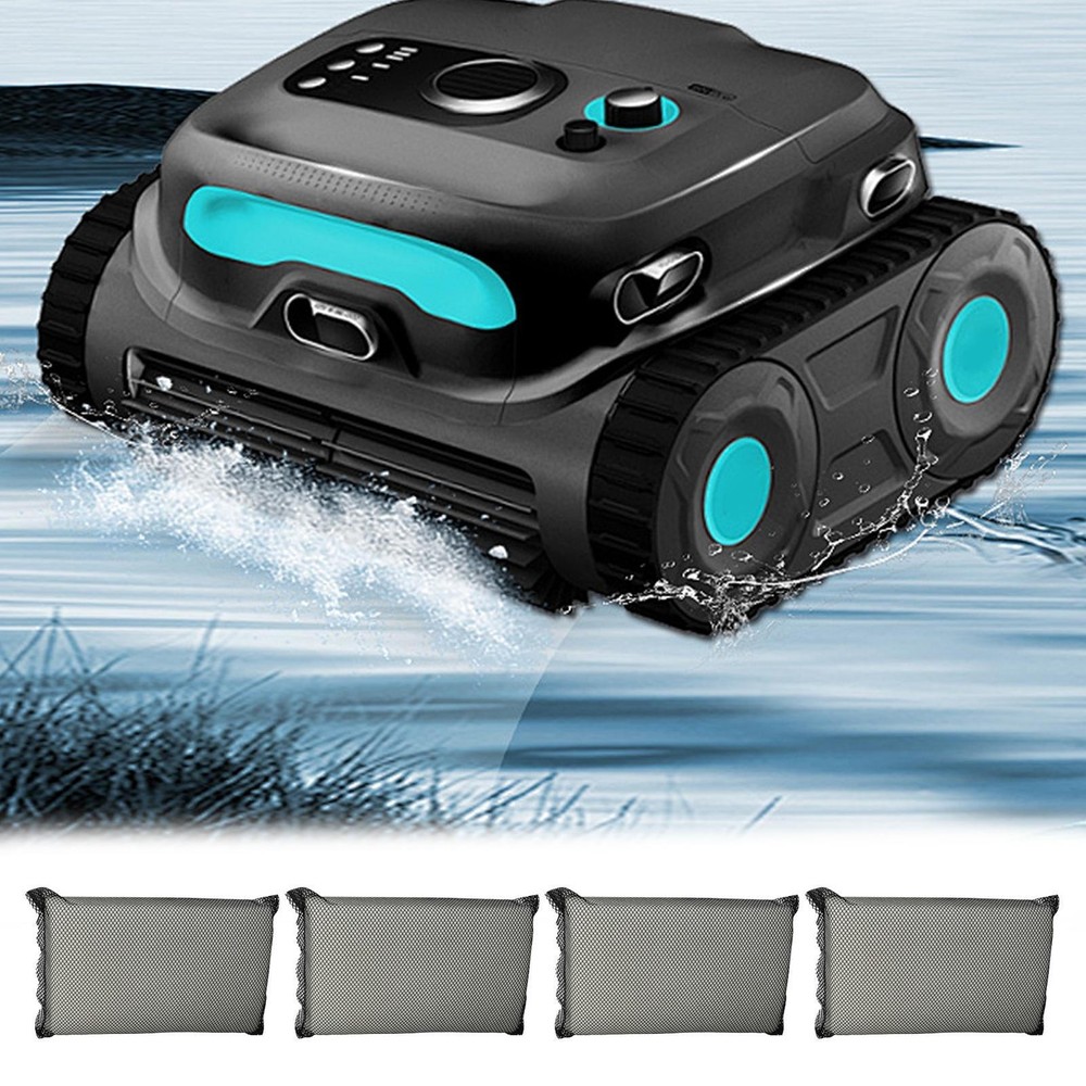 Pool Robot Vacuum Filter Pad 4-Pieces Robotic Pool Cleaner Fine Filter