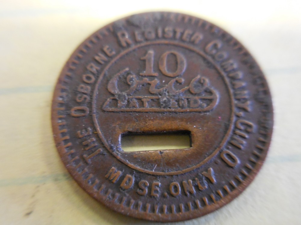 10 CENT SOUTHEASTERN FUEL CLACKER /TOKEN GORGAS,AL R-10