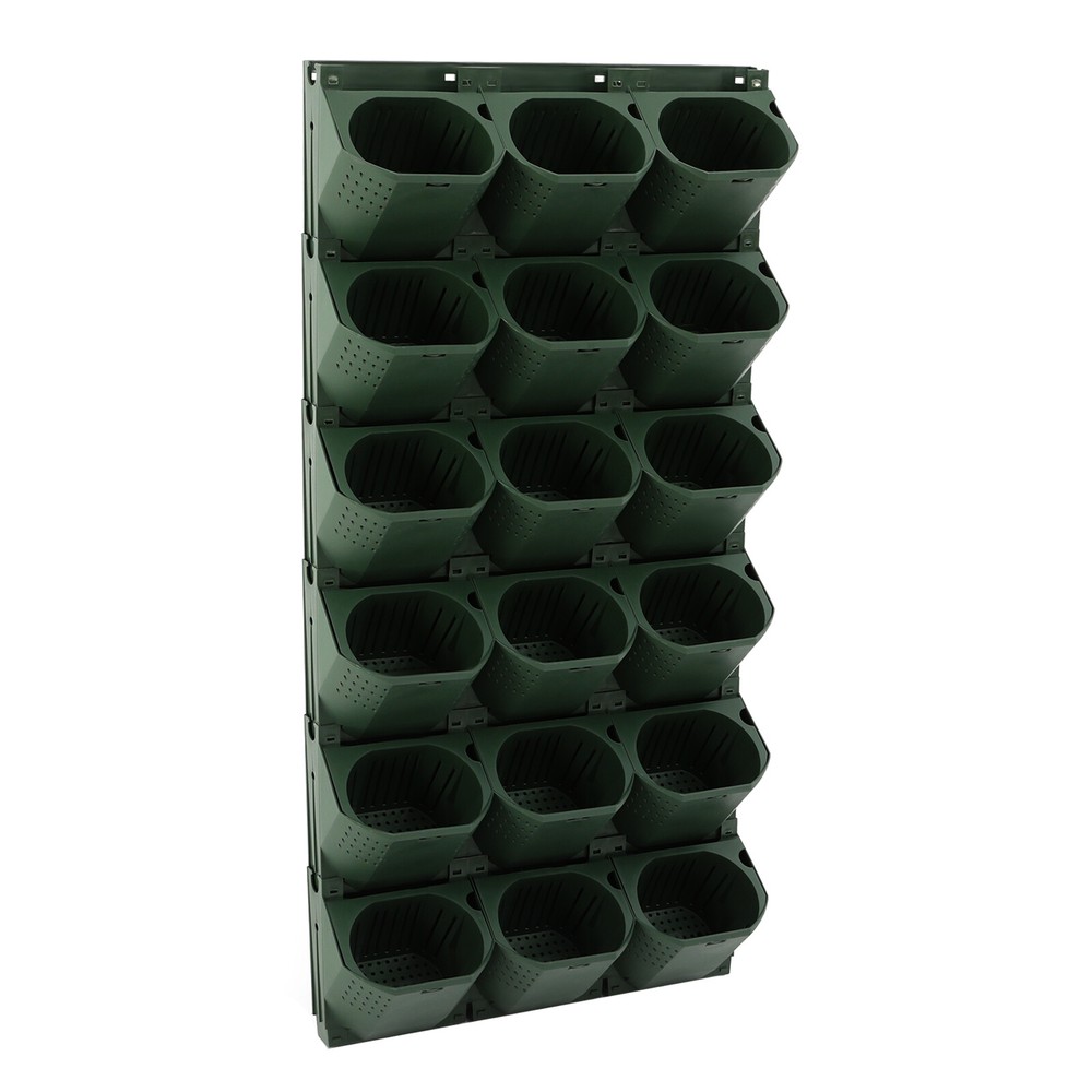 Vertical Wall Planter with 36 Pots - Space-Saving Garden Solution