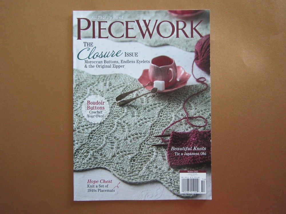 Piecework magazine Winter 2021