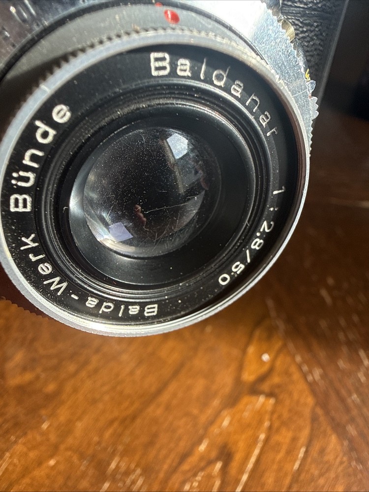 Balda Super Baldina Folding 35mm Camera – Clean – Smooth Shutter German Vintage
