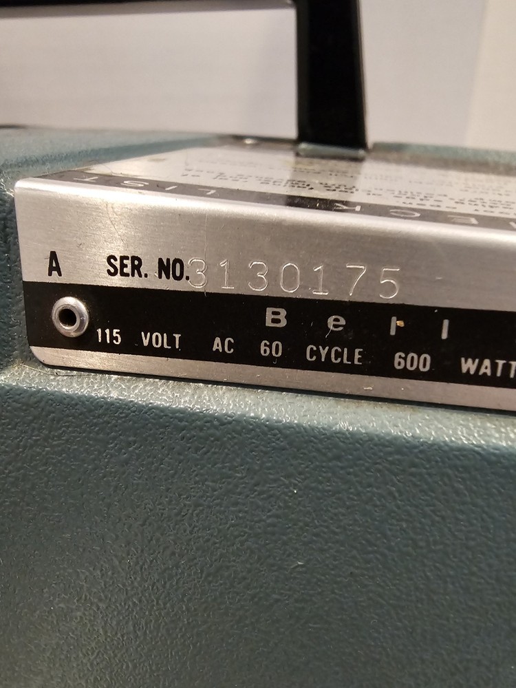 Vintage Bell & Howell Autoload Slide Projector | Powers On | Untested