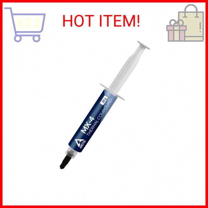 ARCTIC MX-4 (20 g) - Premium Performance Thermal Paste for All Processors (CPU,