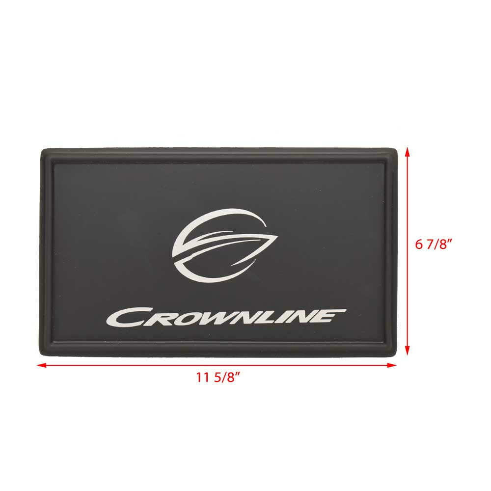 Crownline Boat Electronics Panel 45232 | w/ Logo Black AD-331-314