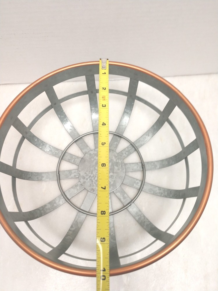 Two Tone Metal Basket