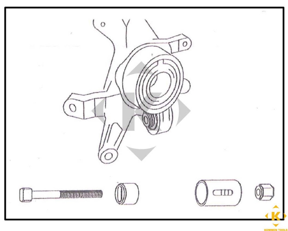 Benz Rear Axles Bush Remover / Installer