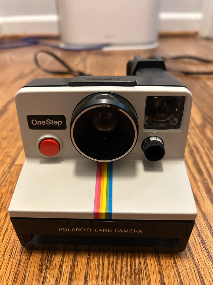 Polaroid One Step Rainbow Land Camera Vintage | Untested | VERY CLEAN