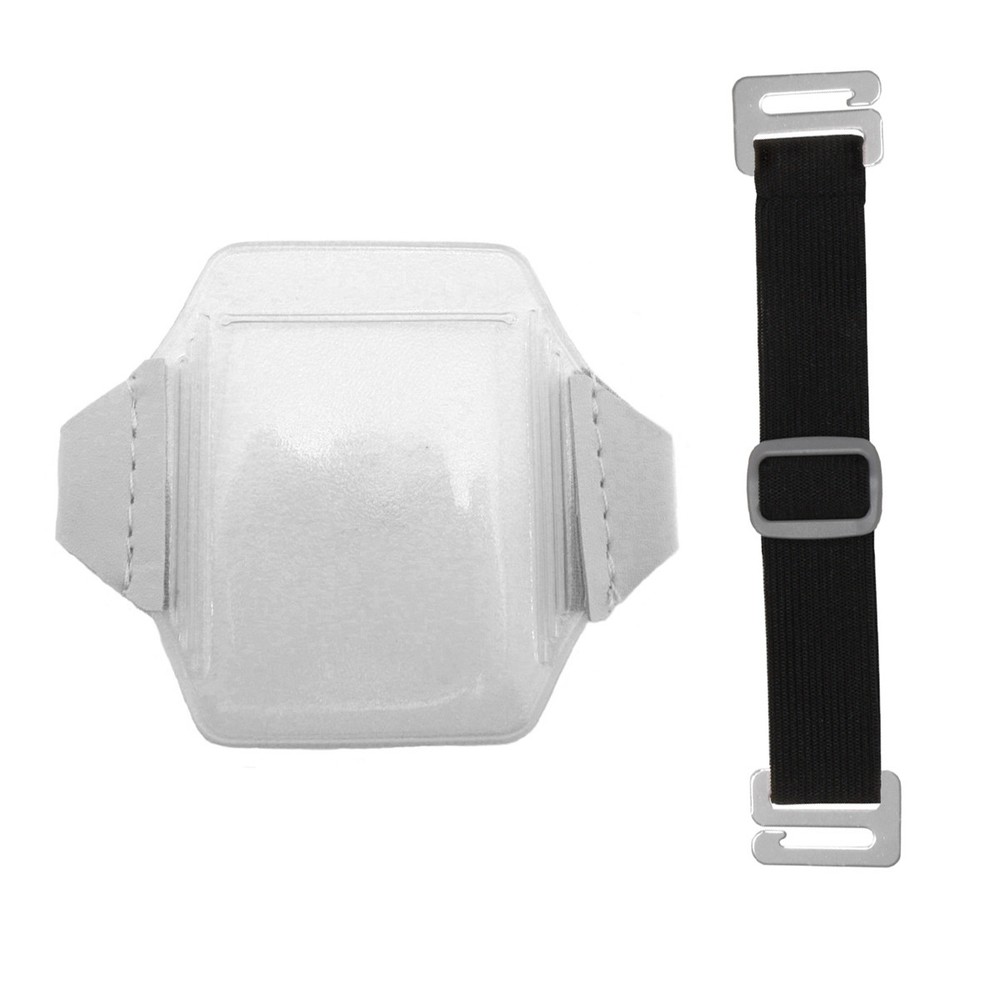 10 Pack - Fleet Visor Fuel Card Holders with Black Strap by Specialist ID