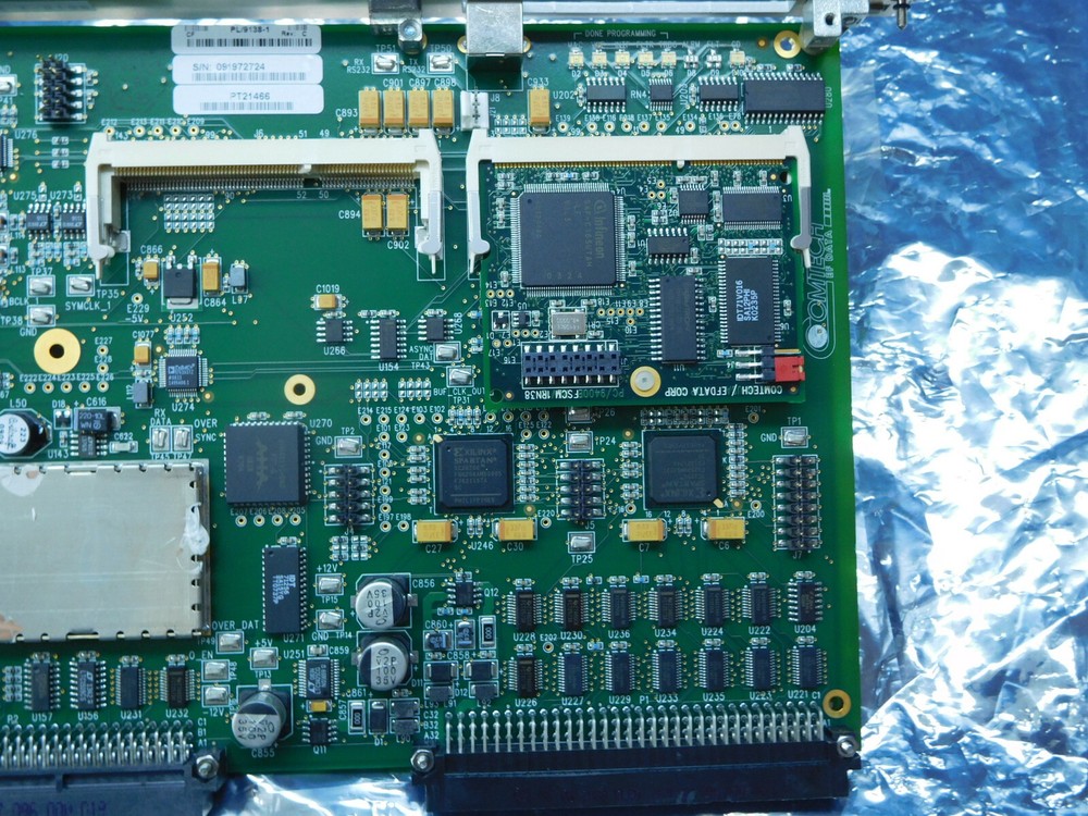Comtech EF Data PL/9138-1 VLM-7650 Demodulator RF Board