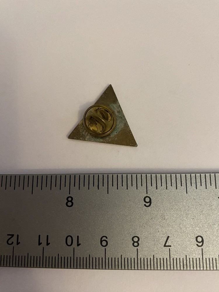 3-in-1 Masonic Triangle Lapel Pin P175