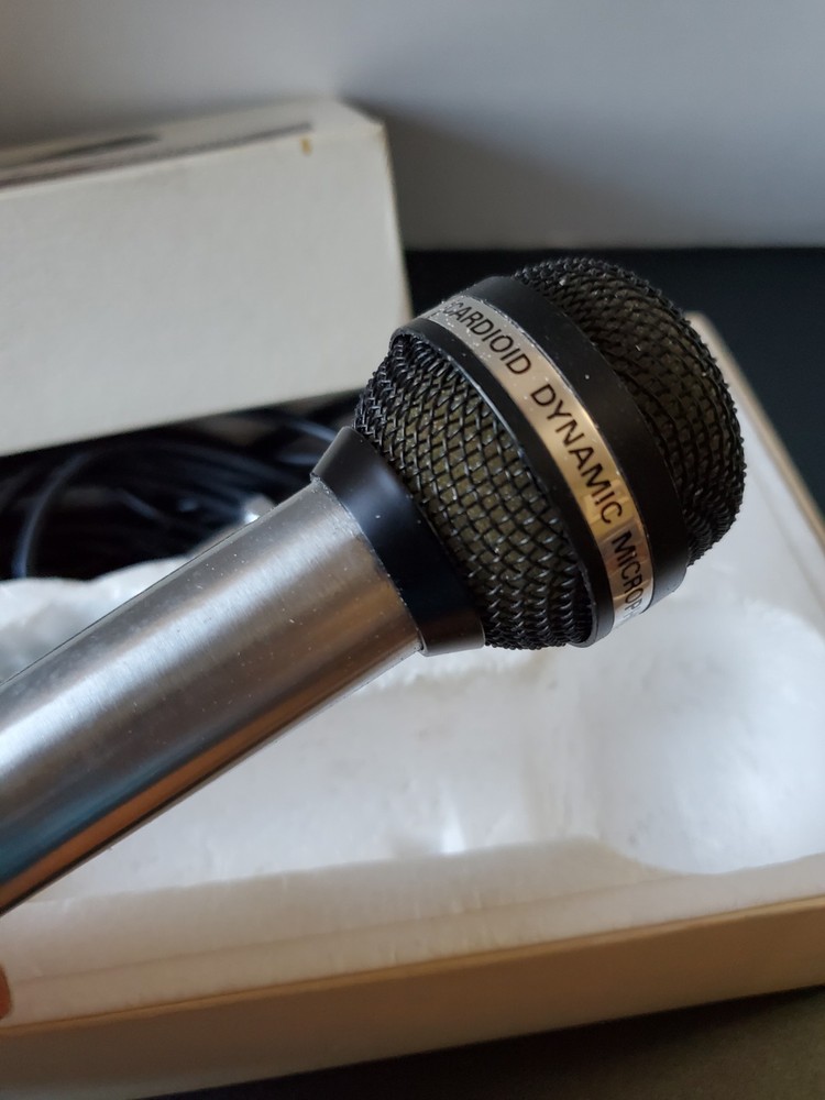 OLSON M-301 DUAL CARDIOID DYNAMIC MICROPHONE * NEW ~ Untested