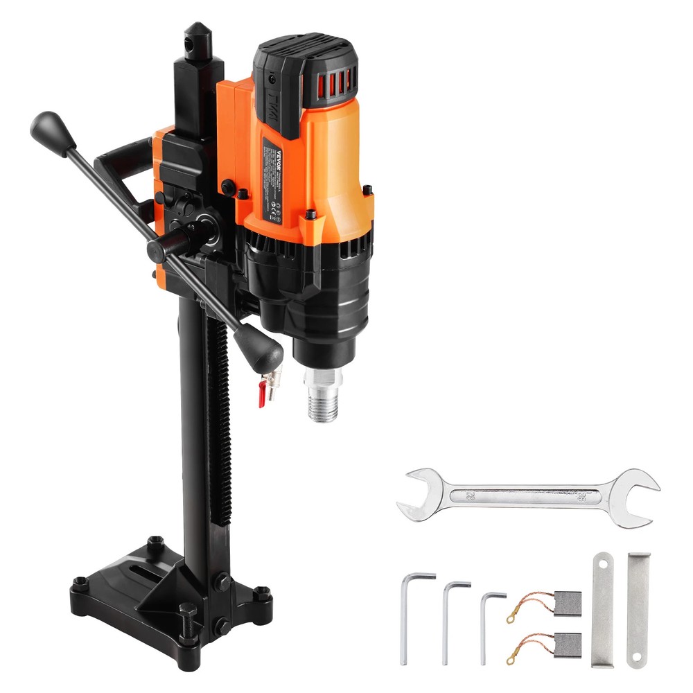 Core Drill Machine Drilling Diameter Diamond Stand Concrete Drill Wet Dry Use