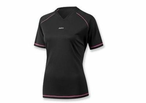 Louis Garneau,  Black/Pink, Medium, Women's Sprint Tee