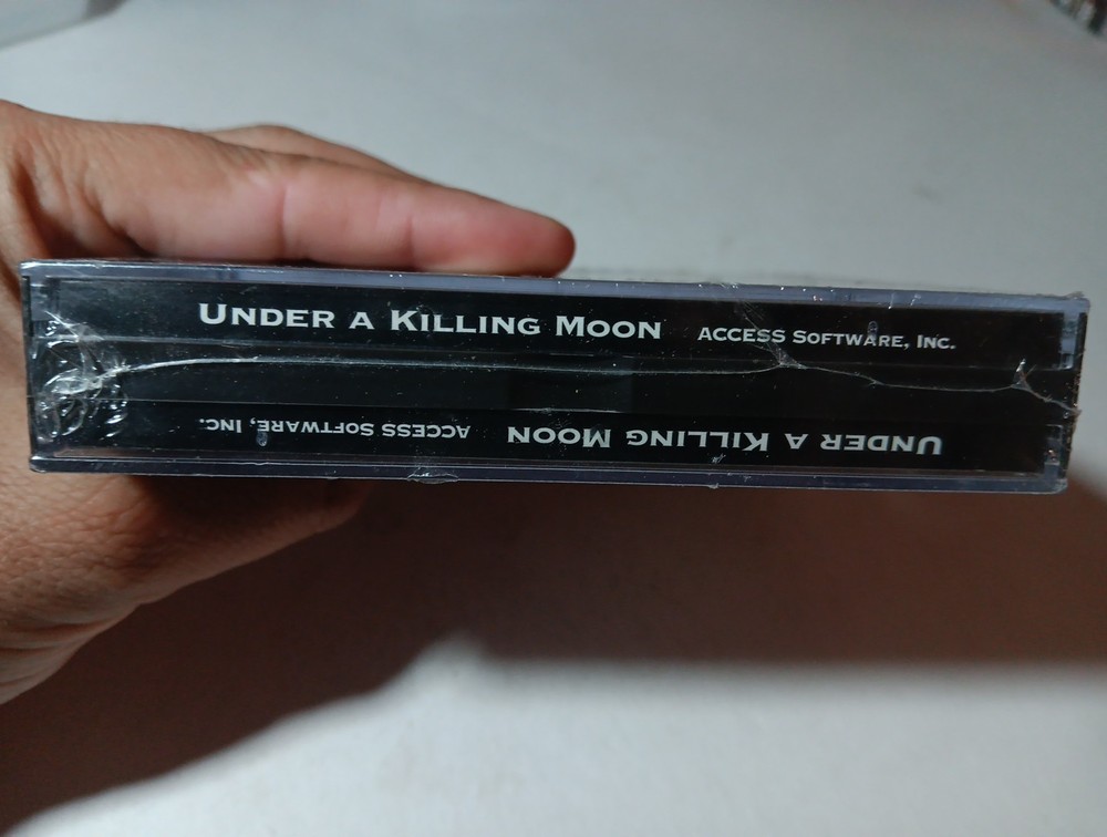 UNDER A KILLING MOON PC CD-Rom MS-DOS Game ACCESS SOFTWARE (New Sealed)