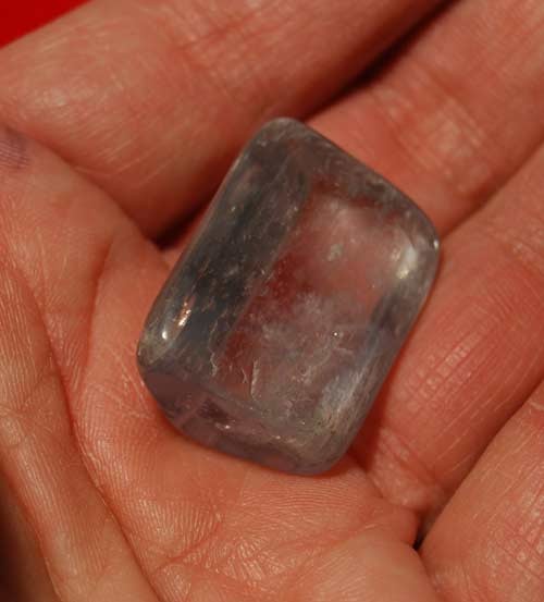 Kunzite Palm Stone #21