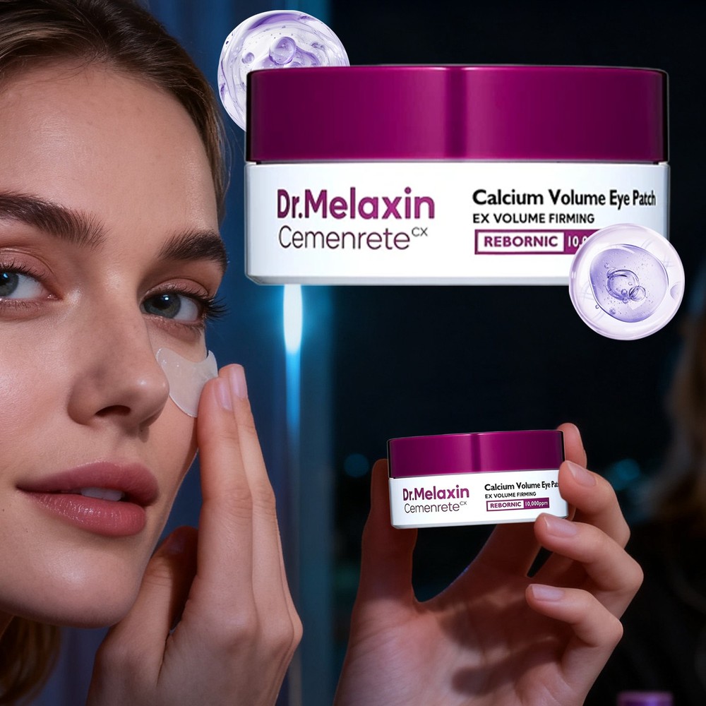 Cemenrete Calcium Volume Eye Patch 60pcs Moisture Bright K-Beauty