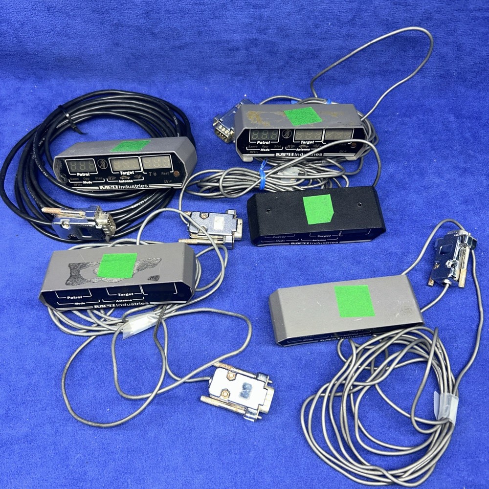 MPH Industries Python 2 Or 3 Remote Display Unit For Radar System Lot Of 5